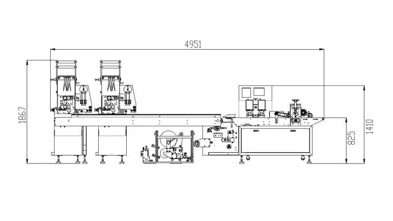 1-10 pcs/bag Wet Wipes Machine [Diya industries - wet wipes manufacturing machine]